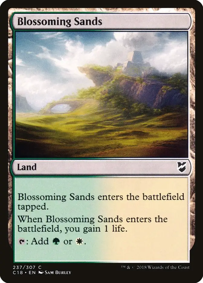 Blossoming Sands (Commander 2018)