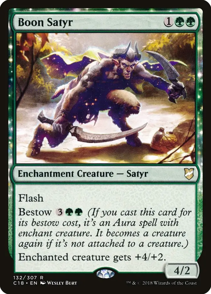 Boon Satyr (Commander 2018)