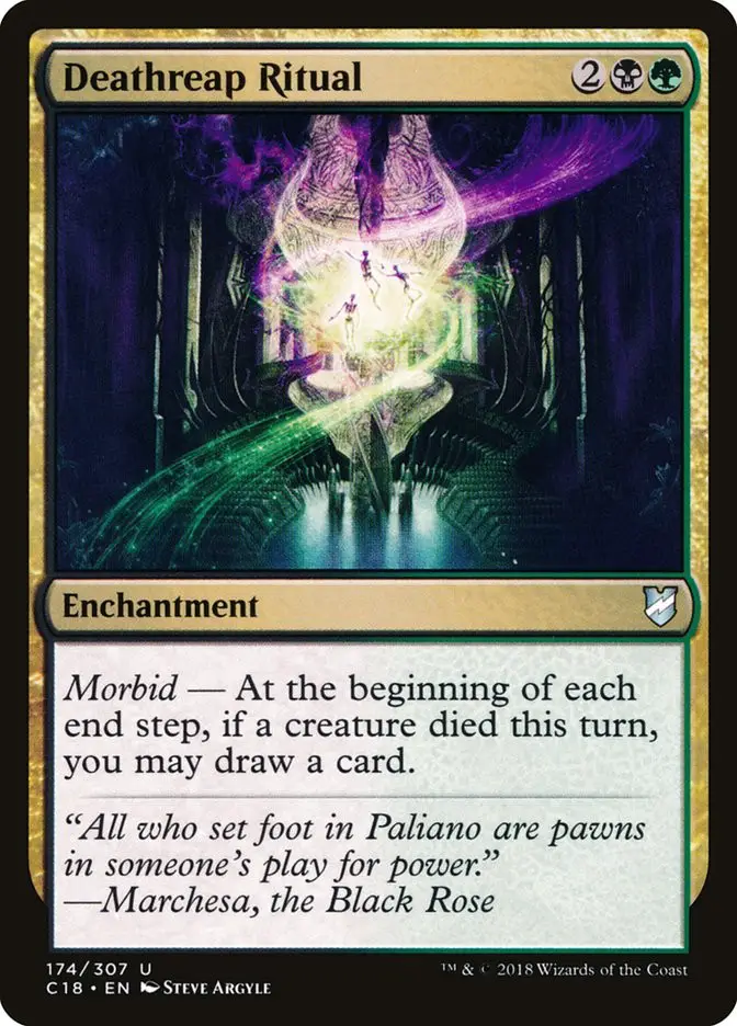 Deathreap Ritual (Commander 2018)