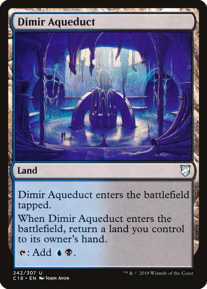 Dimir Aqueduct (Commander 2018)