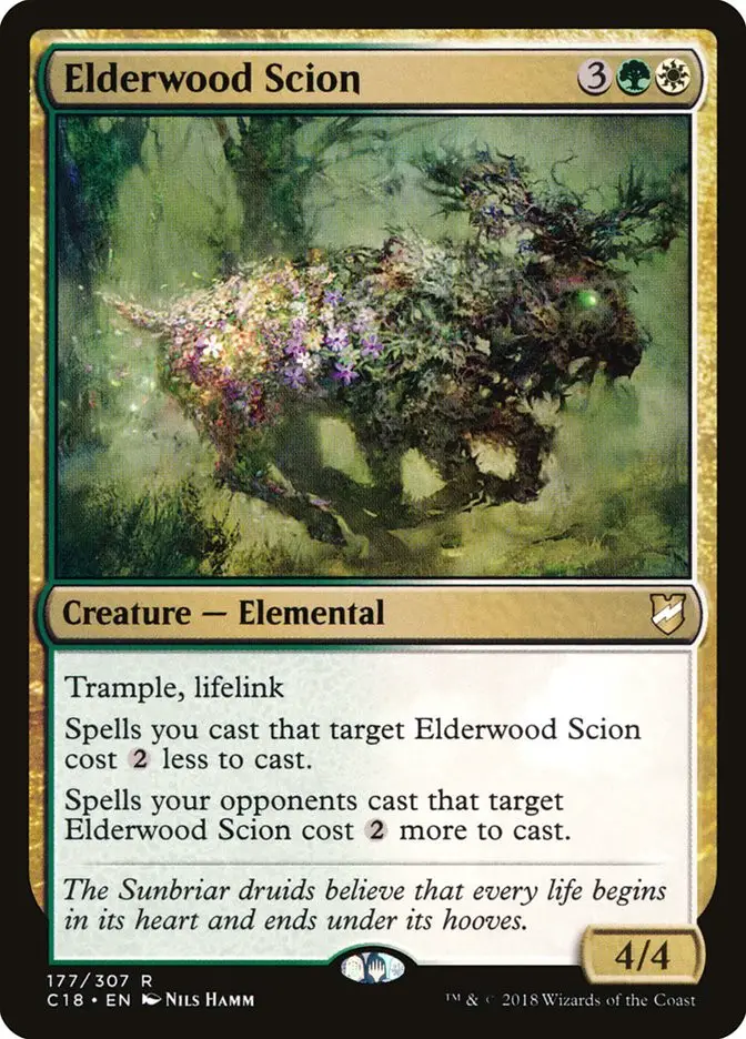 Elderwood Scion (Commander 2018)