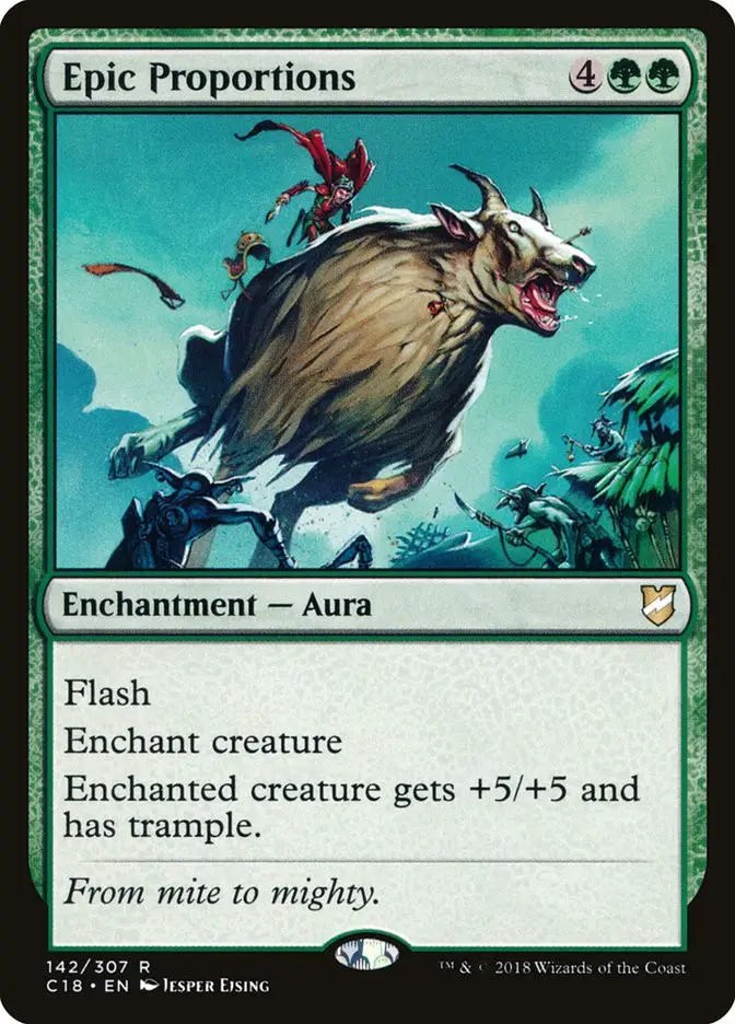 Epic Proportions (Commander 2018)