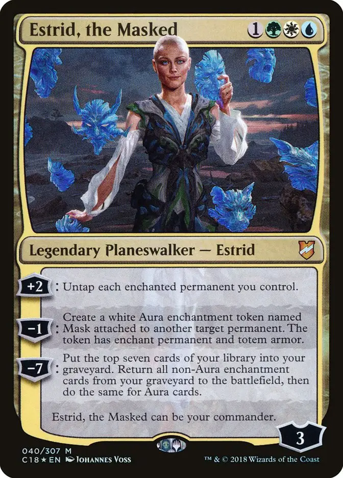 Estrid  the Masked (Commander 2018)