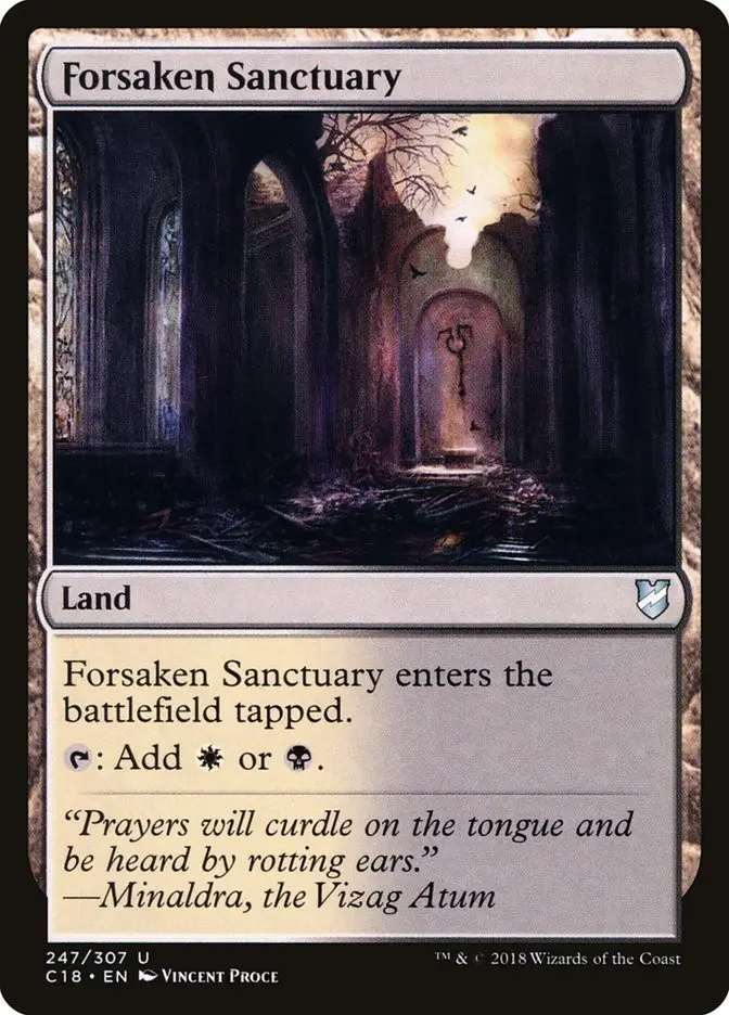 Forsaken Sanctuary (Commander 2018)