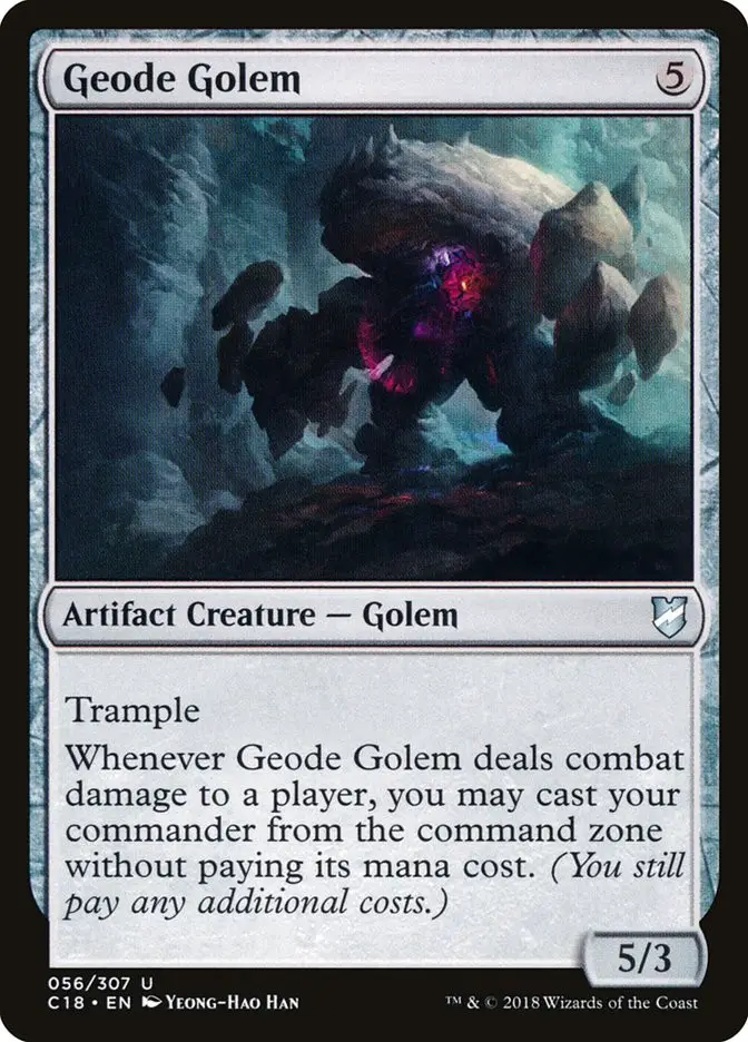 Geode Golem (Commander 2018)