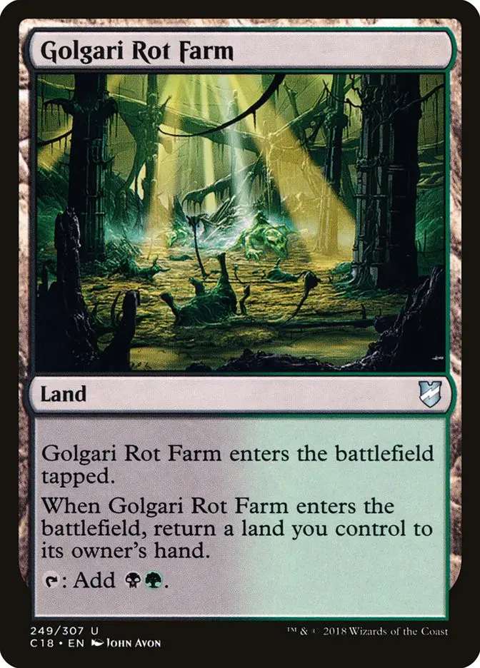 Golgari Rot Farm (Commander 2018)