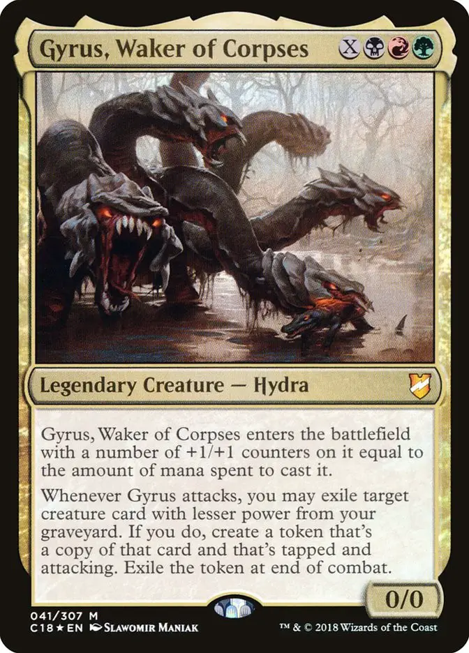 Gyrus  Waker of Corpses (Commander 2018)