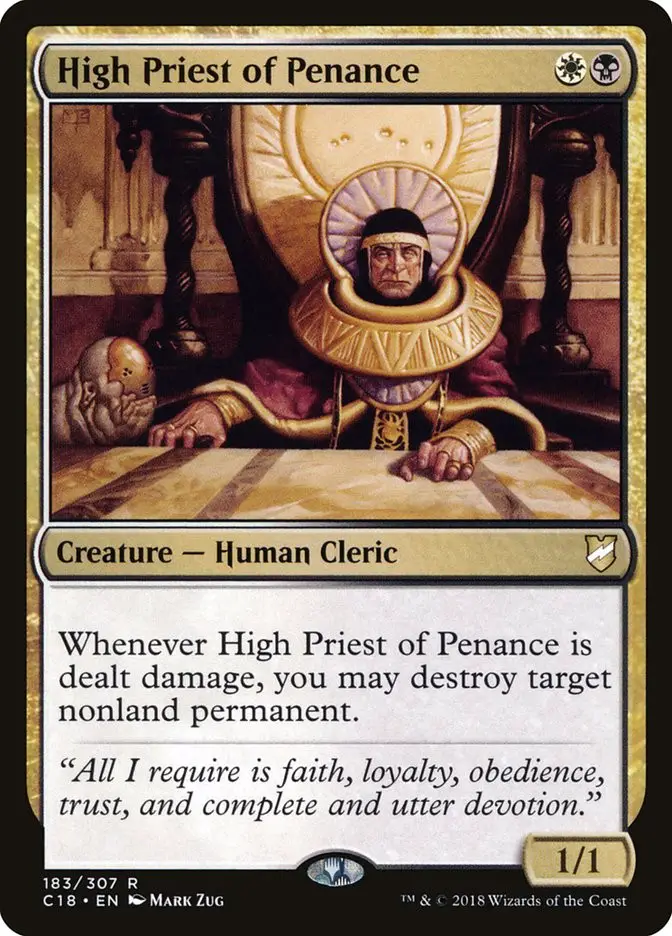 High Priest of Penance (Commander 2018)