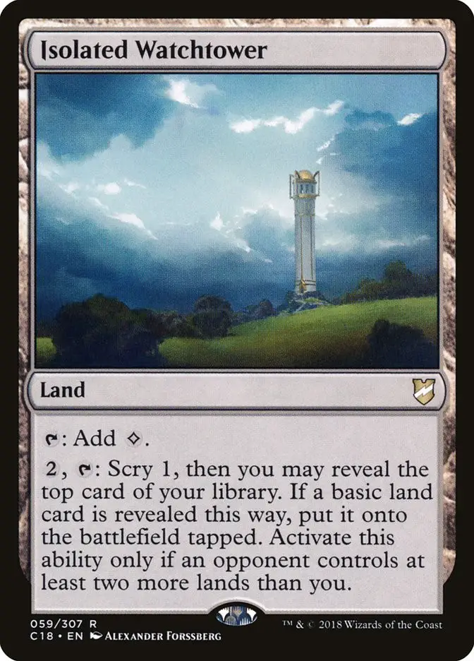 Isolated Watchtower (Commander 2018)