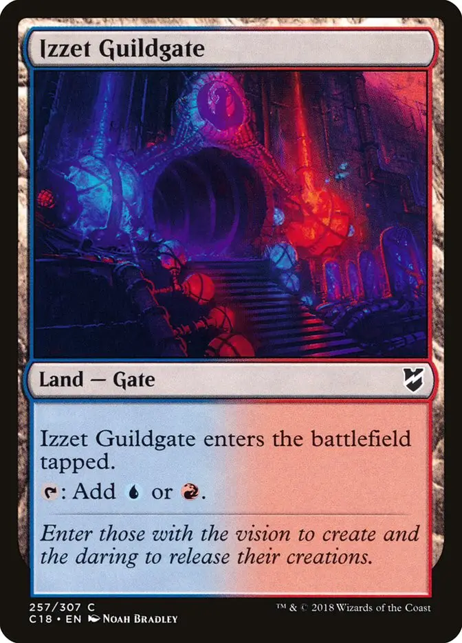Izzet Guildgate (Commander 2018)