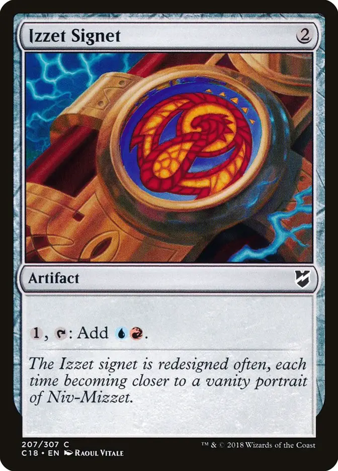 Izzet Signet (Commander 2018)