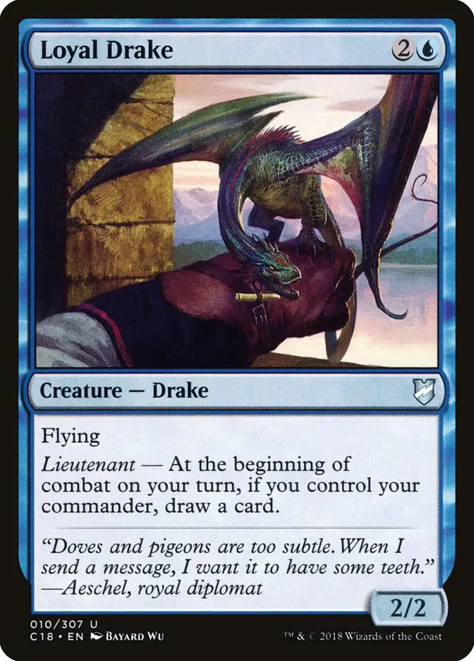 Loyal Drake (Commander 2018)