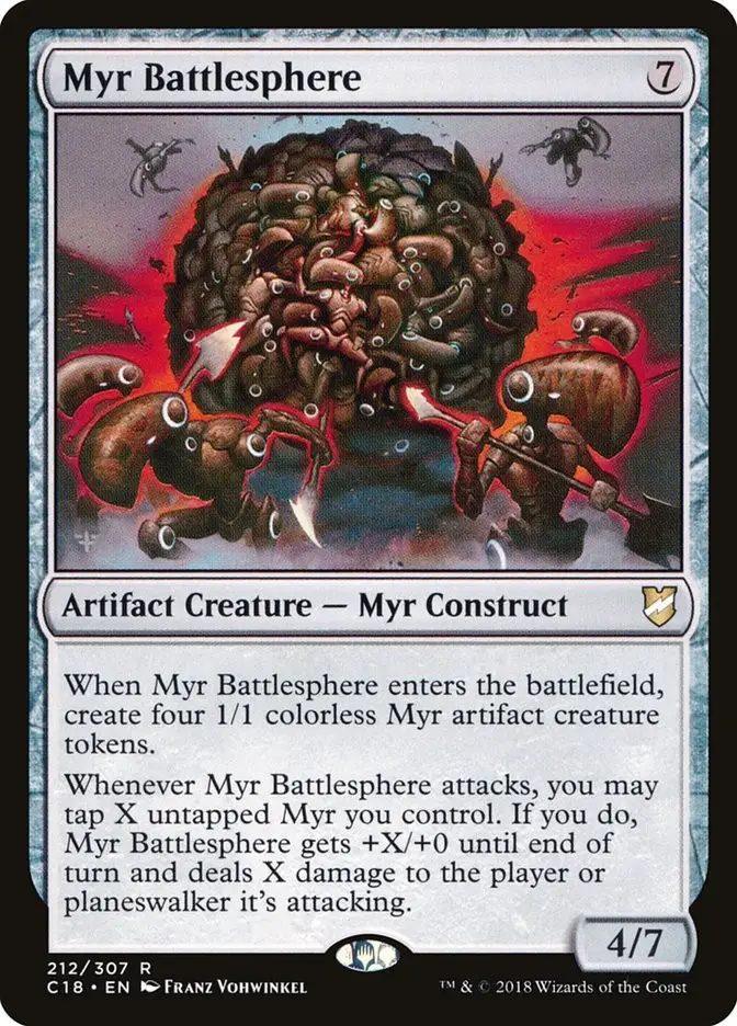 Myr Battlesphere (Commander 2018)