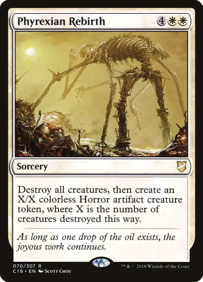 Phyrexian Rebirth (Commander 2018)