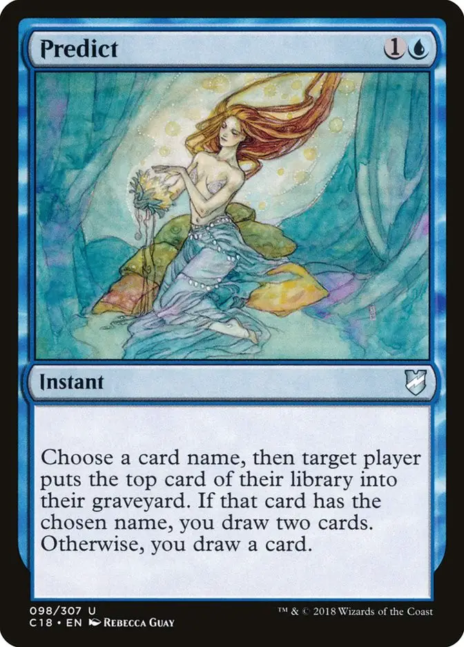 Predict (Commander 2018)