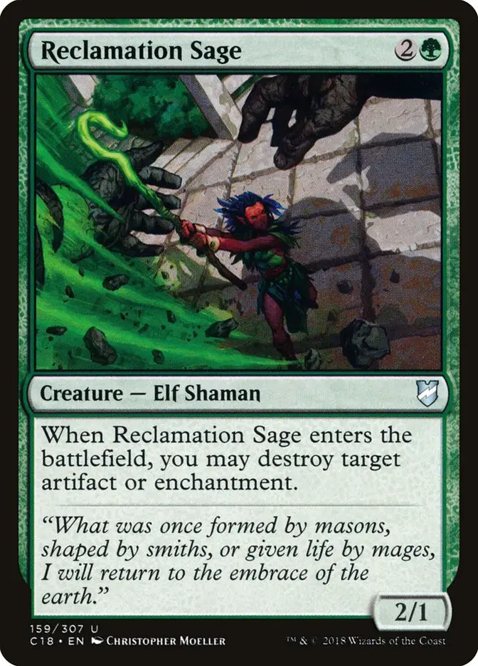 Reclamation Sage (Commander 2018)