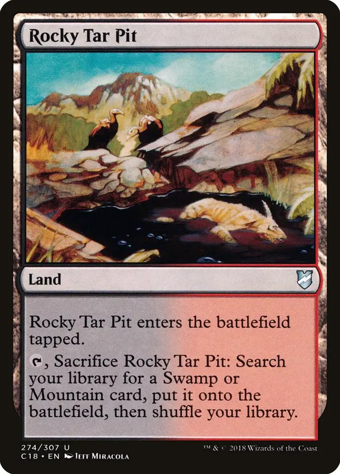 Rocky Tar Pit (Commander 2018)