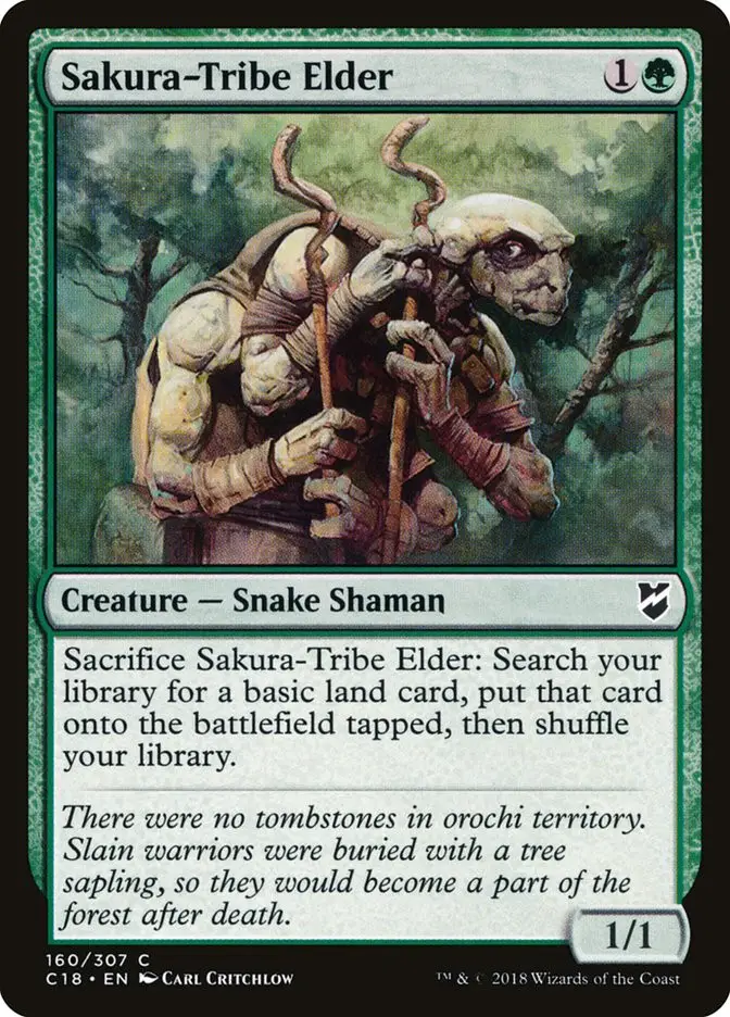 Sakura Tribe Elder (Commander 2018)