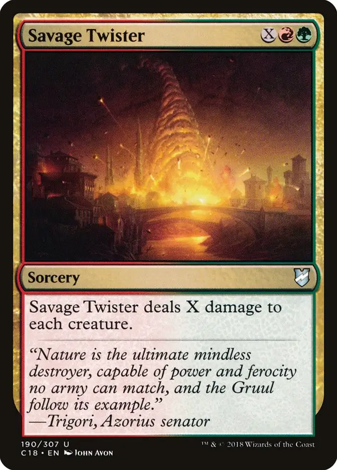 Savage Twister (Commander 2018)