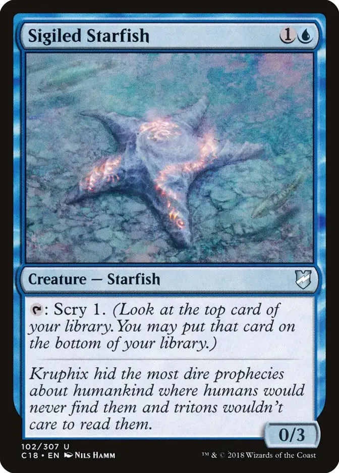 Sigiled Starfish (Commander 2018)