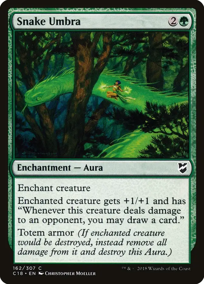 Snake Umbra (Commander 2018)