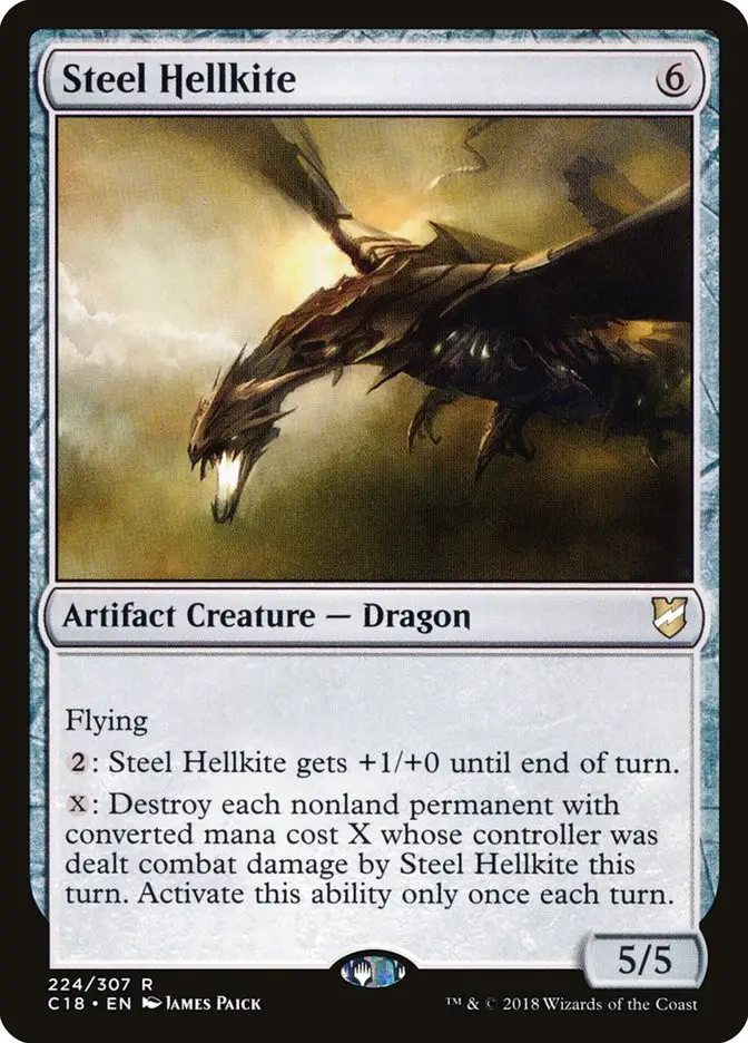 Steel Hellkite (Commander 2018)