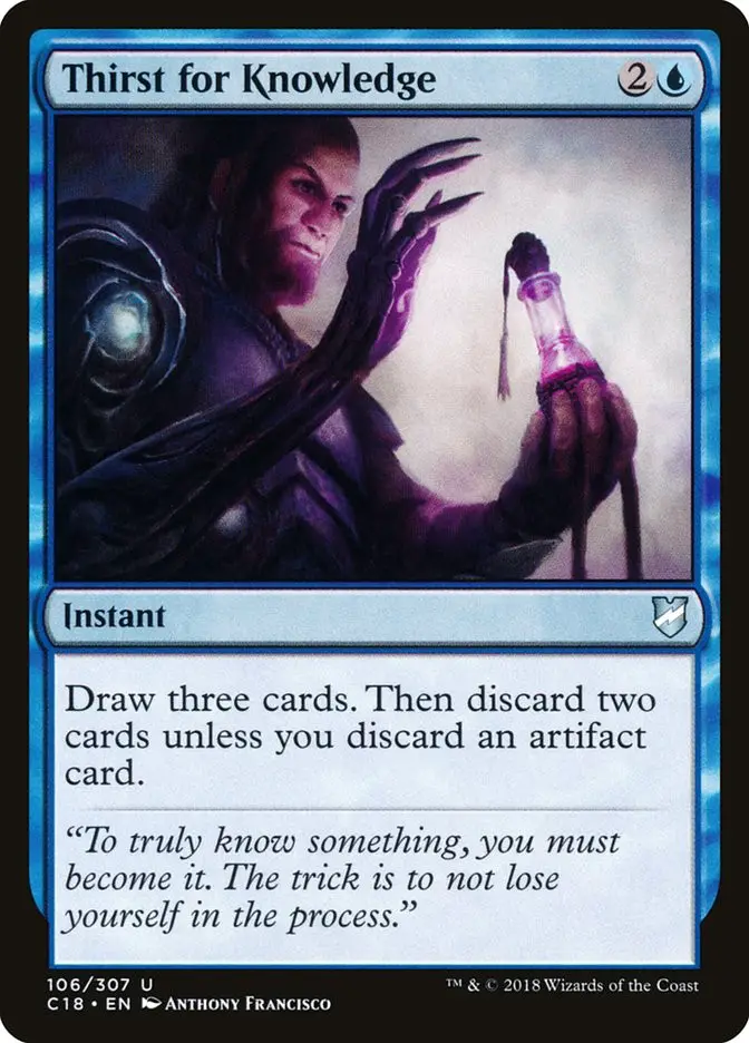 Thirst for Knowledge (Commander 2018)