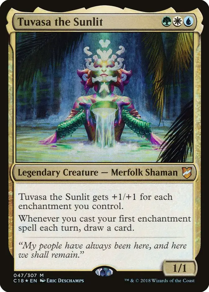 Tuvasa the Sunlit (Commander 2018)