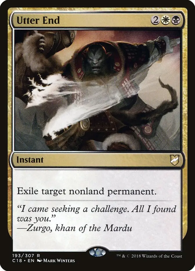 Utter End (Commander 2018)