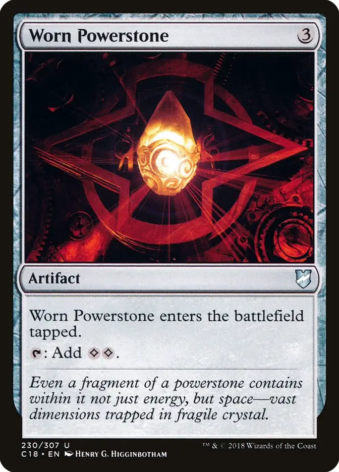 Worn Powerstone (Commander 2018)