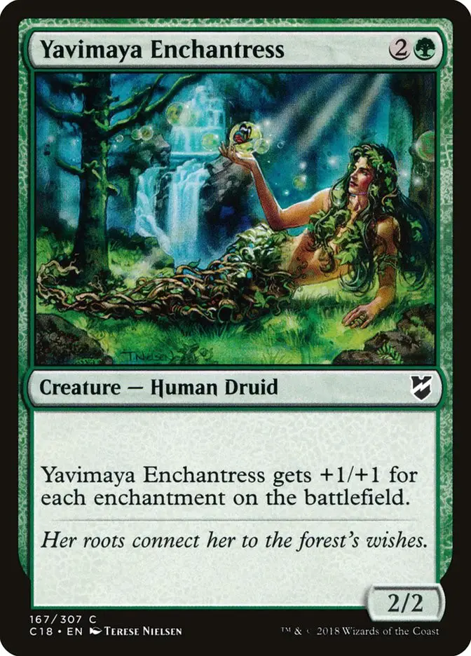 Yavimaya Enchantress (Commander 2018)