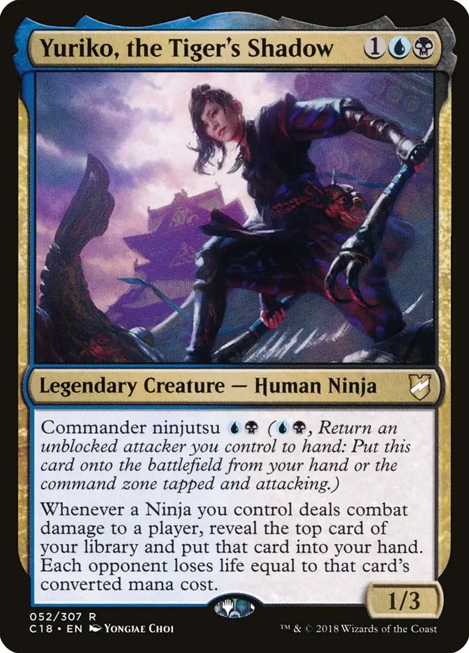 Yuriko  the Tiger s Shadow (Commander 2018)