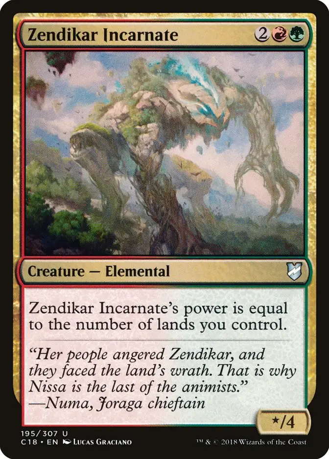 Zendikar Incarnate (Commander 2018)