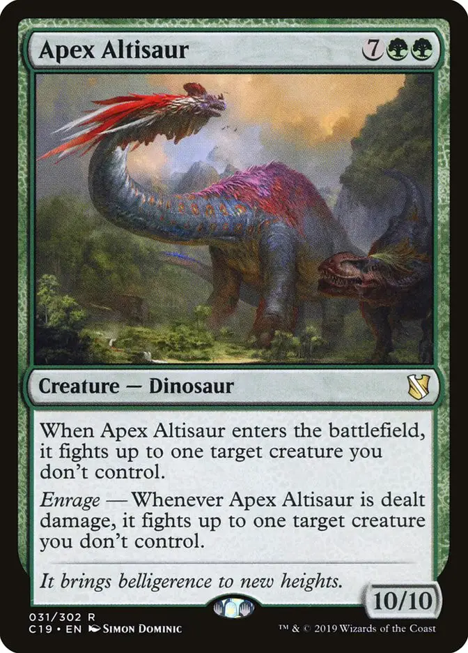 Apex Altisaur (Commander 2019)