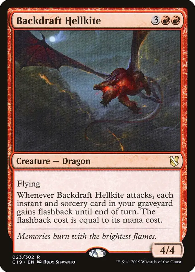 Backdraft Hellkite (Commander 2019)
