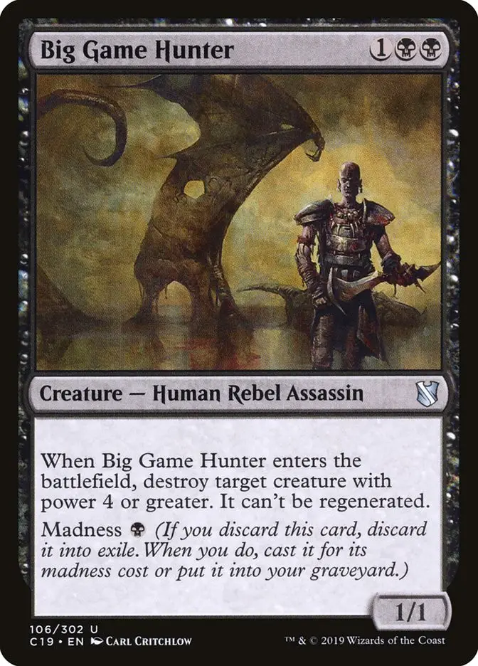 Big Game Hunter (Commander 2019)
