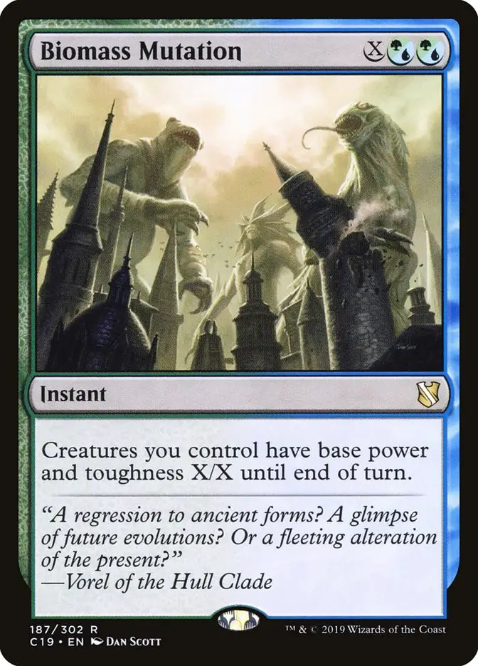 Biomass Mutation (Commander 2019)