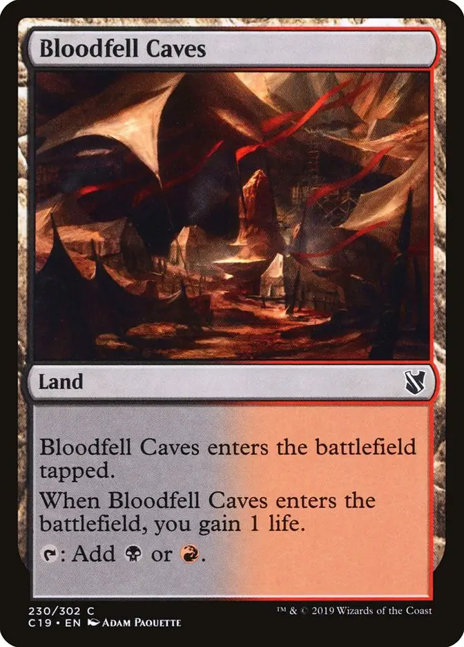 Bloodfell Caves (Commander 2019)