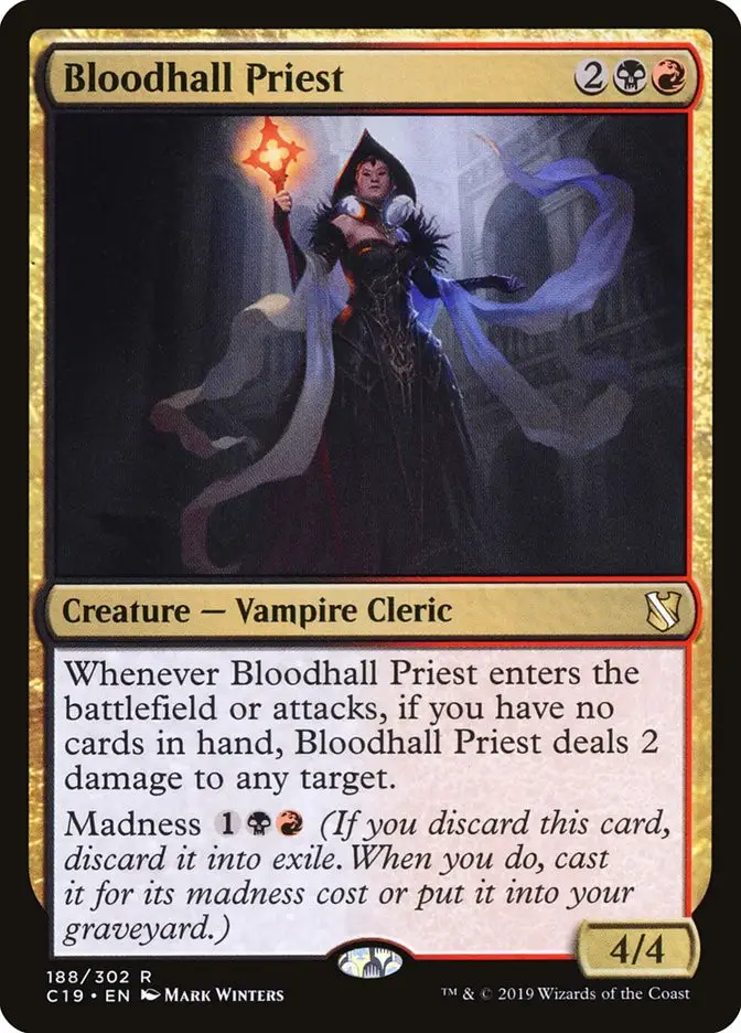 Bloodhall Priest (Commander 2019)