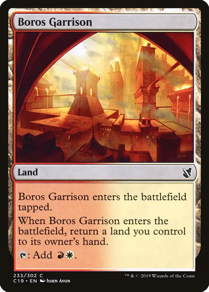 Boros Garrison (Commander 2019)