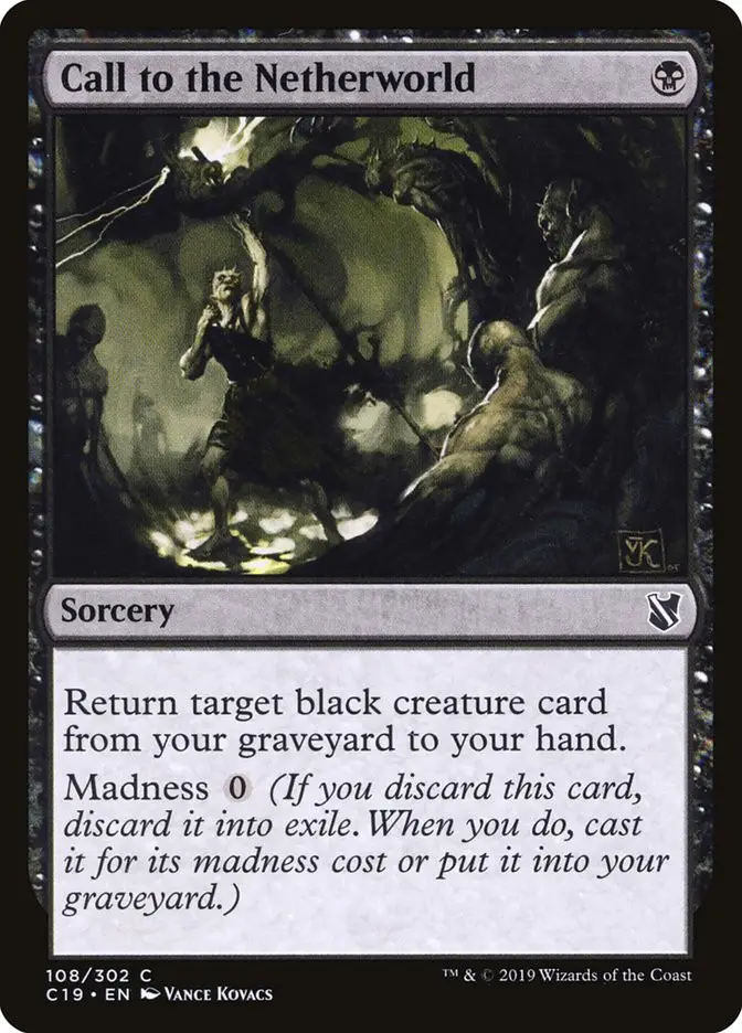 Call to the Netherworld (Commander 2019)