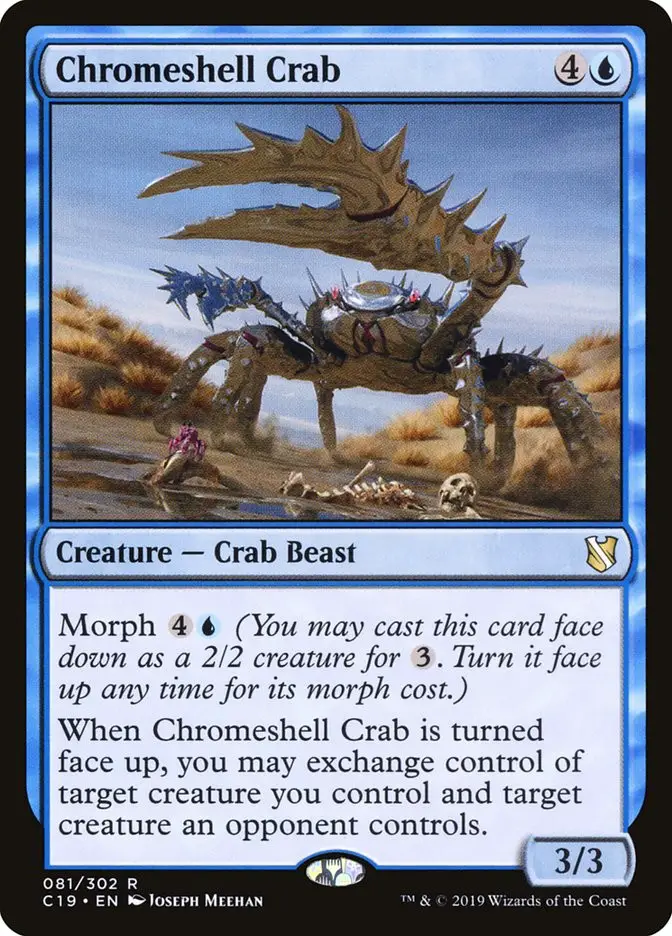 Chromeshell Crab (Commander 2019)