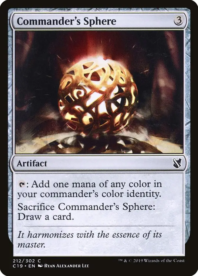 Commander s Sphere (Commander 2019)