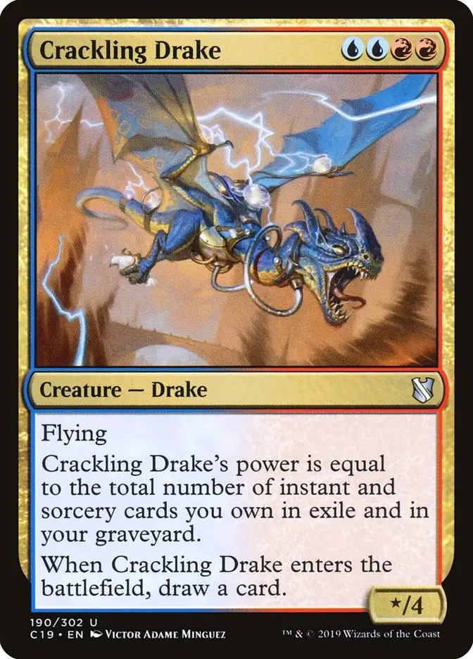 Crackling Drake (Commander 2019)
