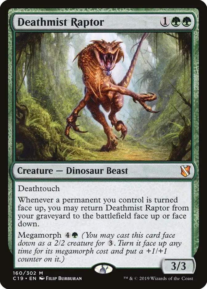 Deathmist Raptor (Commander 2019)