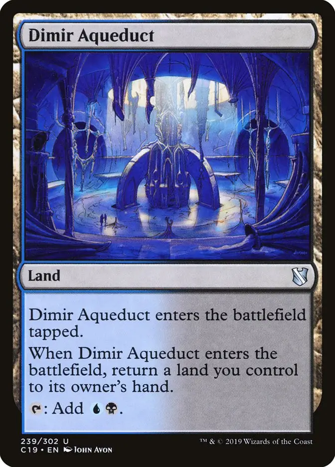 Dimir Aqueduct (Commander 2019)
