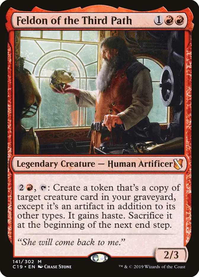 Feldon of the Third Path (Commander 2019)