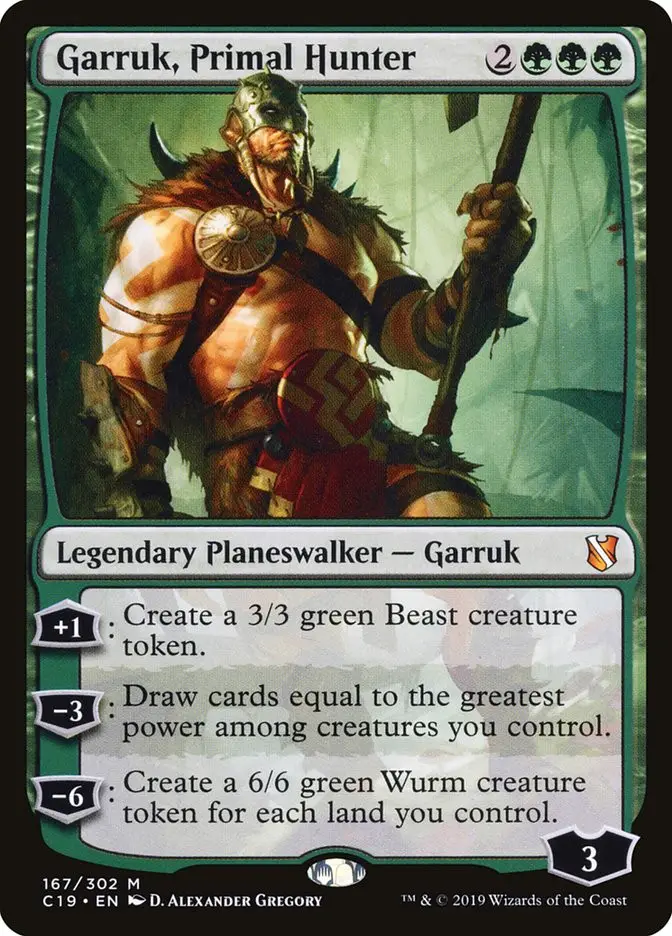 Garruk  Primal Hunter (Commander 2019)