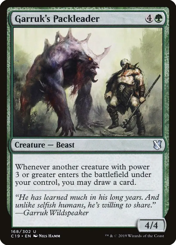 Garruk s Packleader (Commander 2019)