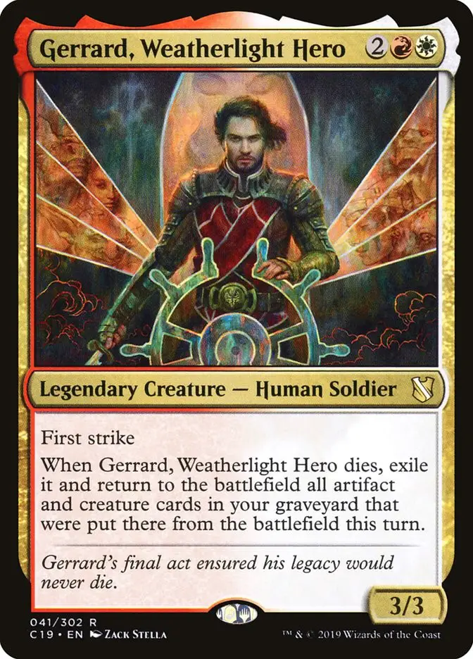 Gerrard  Weatherlight Hero (Commander 2019)
